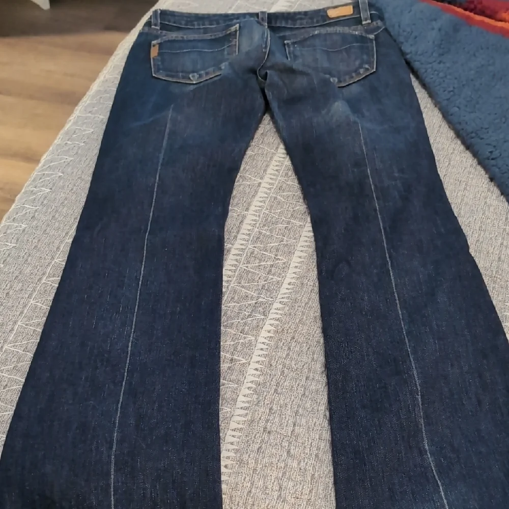 Paige Laurel Canyon Low Rise Bootcut Jeans / Trousers 29 - Picture 5 of 7